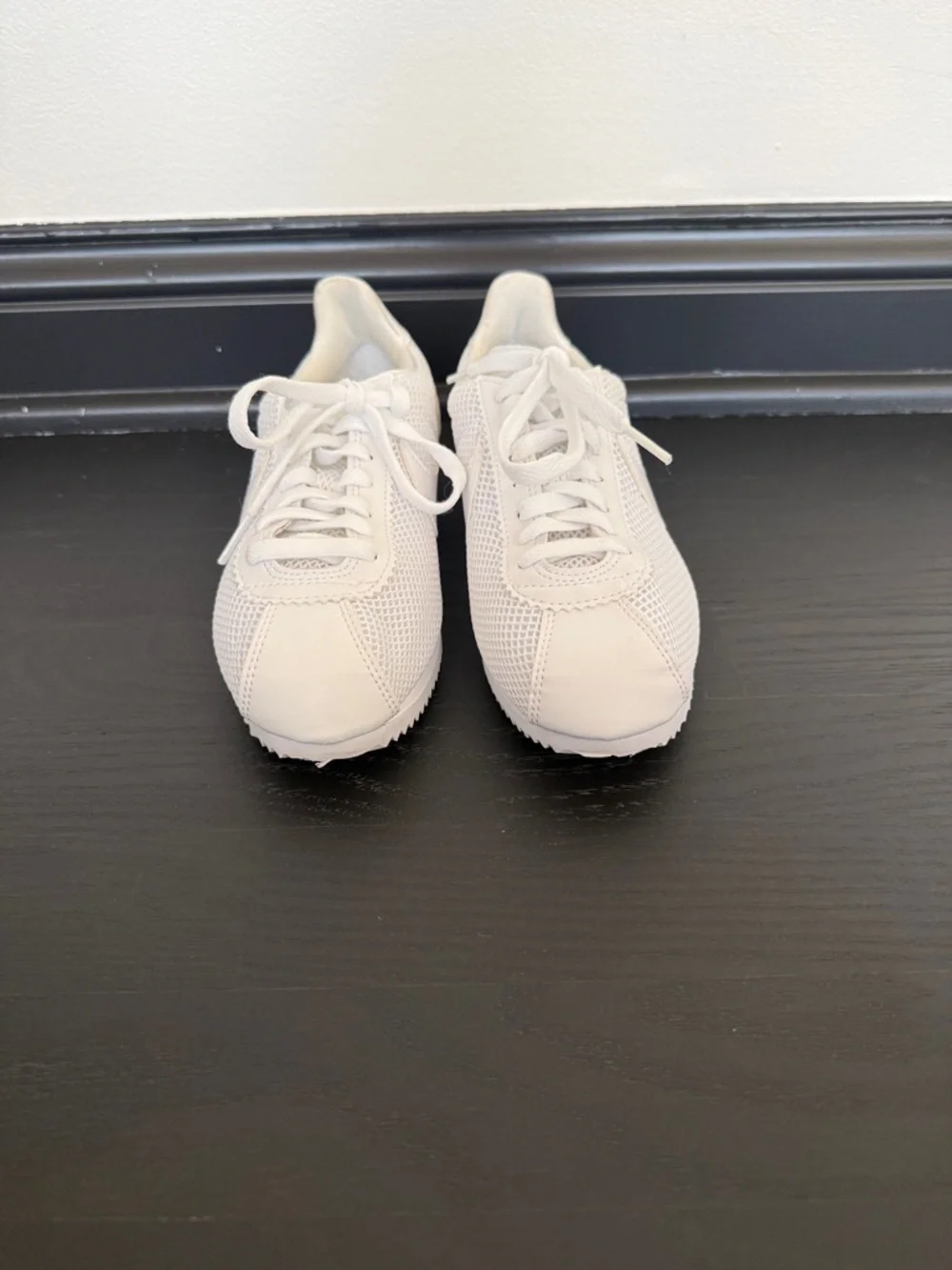 Nike White Low-Top Mesh daybreak Sneakers - Picture 3 of 8